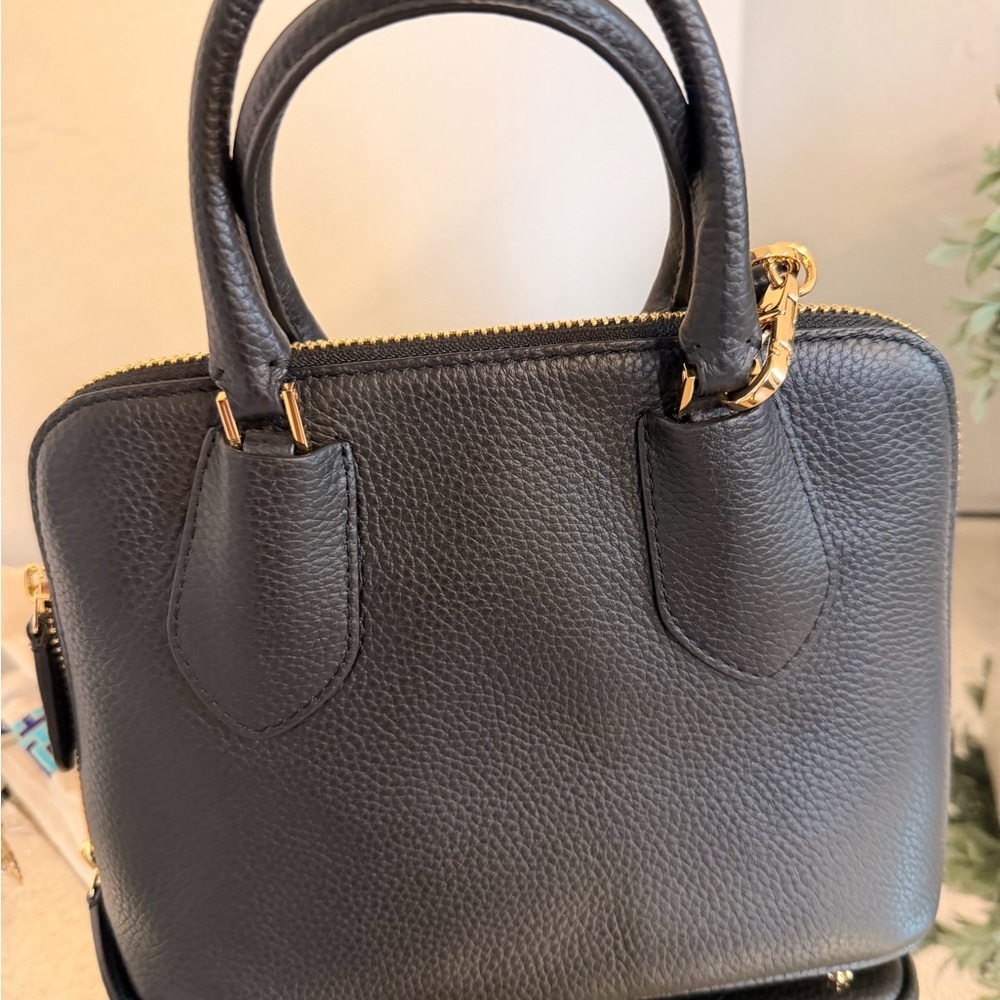 Authentic Tory Burch mini Swing leather satchel - Picture 10 of 11